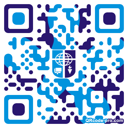 QR code with logo 1KR30