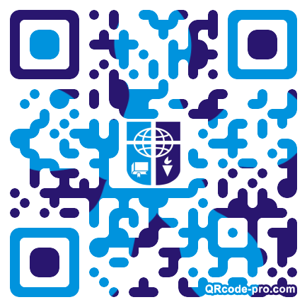 QR code with logo 1KR40