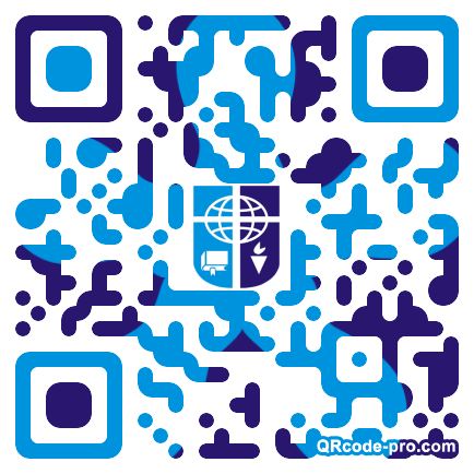QR code with logo 1KR70