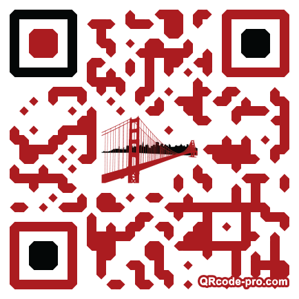 QR code with logo 1Kp20