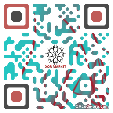 QR code with logo 1LcR0