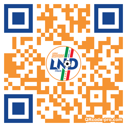 QR code with logo 1M350
