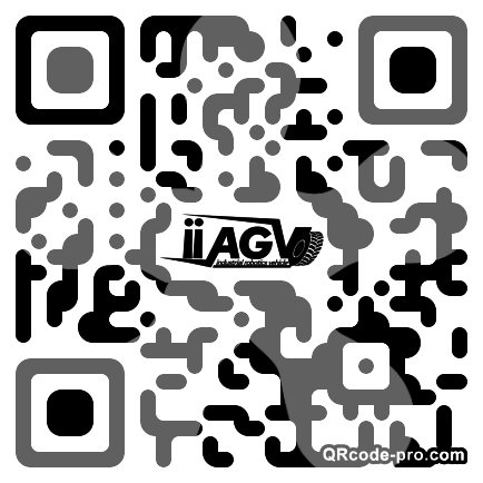QR code with logo 1M860