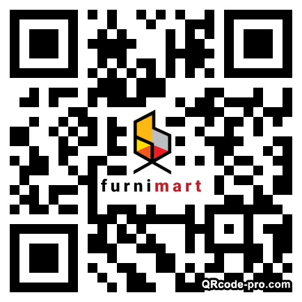 QR code with logo 1NA10