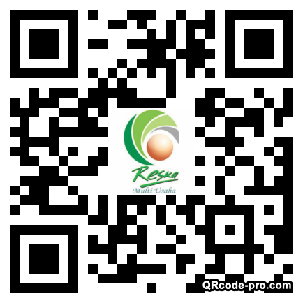 QR code with logo 1NDh0