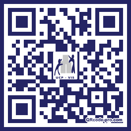 QR code with logo 1NM50