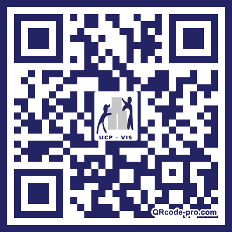 QR code with logo 1NM50