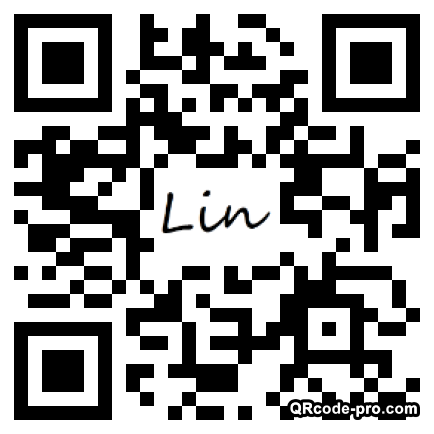 QR code with logo 1NT30