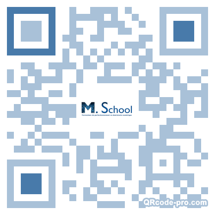 QR code with logo 1NWH0