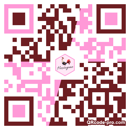 QR code with logo 1NWS0