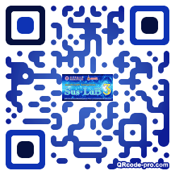 QR code with logo 1NjI0