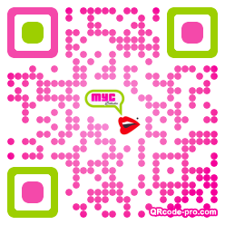 QR code with logo 1Nm60