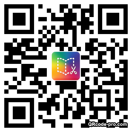 QR code with logo 1NuP0