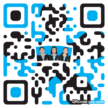 QR code with logo 1OS70