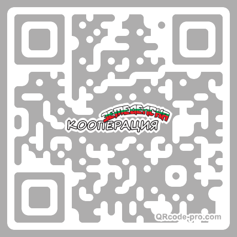 QR code with logo 1Ofe0