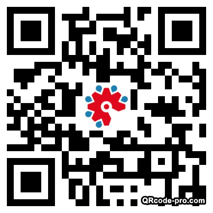 QR code with logo 1Os00
