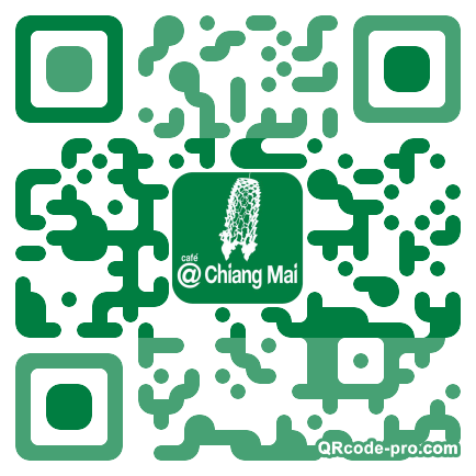 QR code with logo 1Ox60