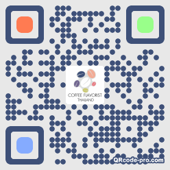 QR code with logo 1Oxs0
