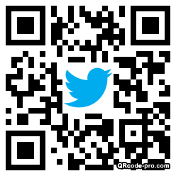 QR code with logo 1P3T0