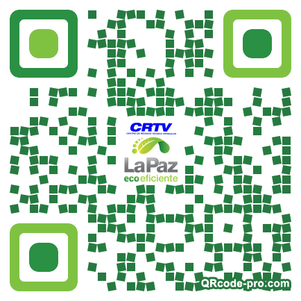 QR code with logo 1P8T0