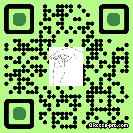 QR code with logo 1PG80