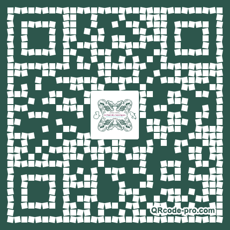 QR code with logo 1PIZ0