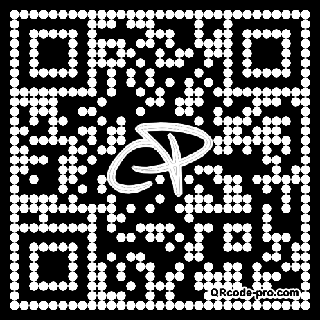 QR code with logo 1PMS0