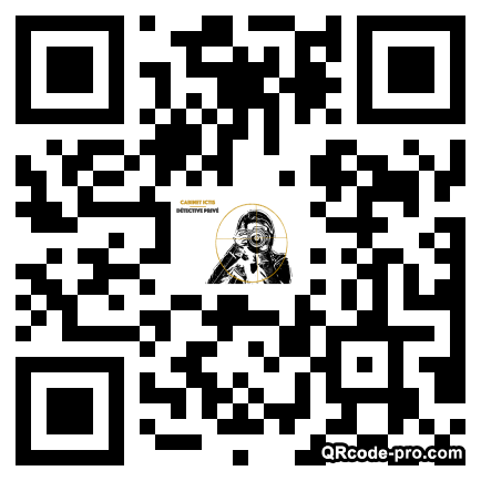 QR code with logo 1Ps90
