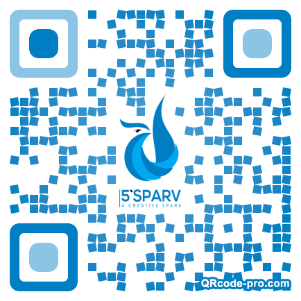 QR code with logo 1Pv00