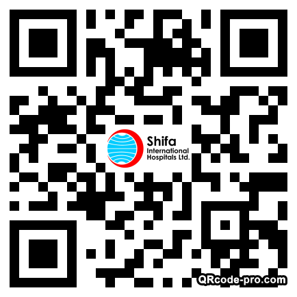 QR code with logo 1QDc0