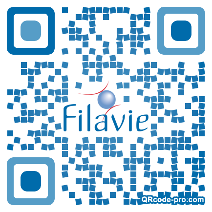 QR code with logo 1R310