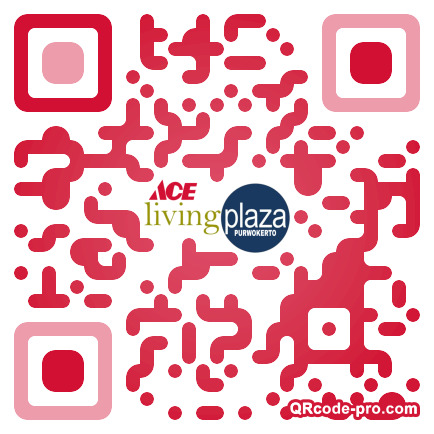 QR code with logo 1RGE0