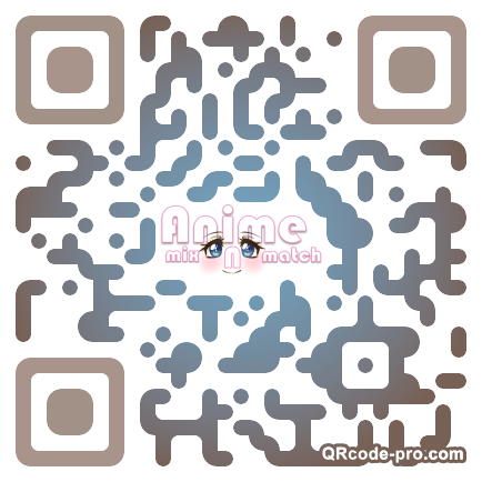 QR code with logo 1RKQ0