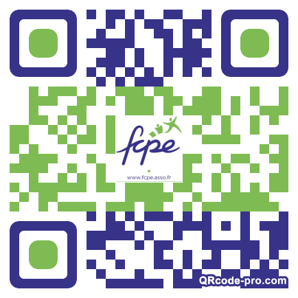 QR code with logo 1RQA0