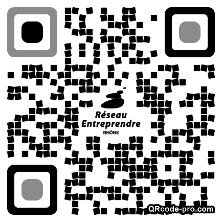 QR code with logo 1RSE0