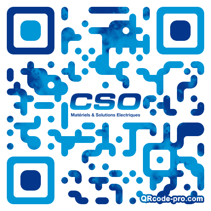 QR code with logo 1RSb0