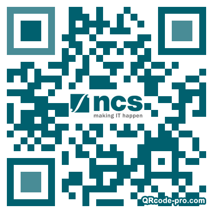 QR code with logo 1RUE0