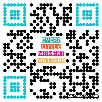QR code with logo 1RXV0