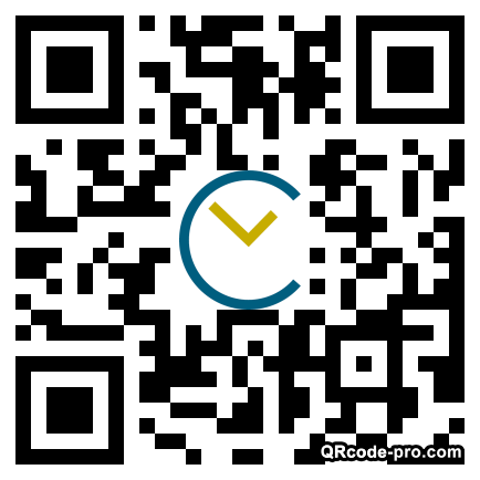 QR code with logo 1RXv0