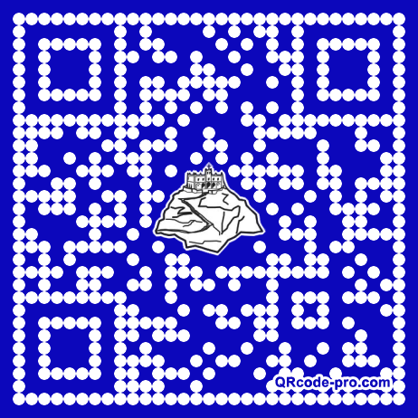 QR code with logo 1RZO0