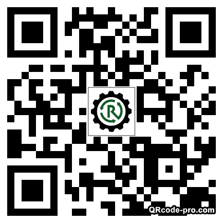 QR code with logo 1Rb70