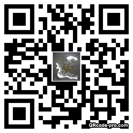 QR code with logo 1RbQ0