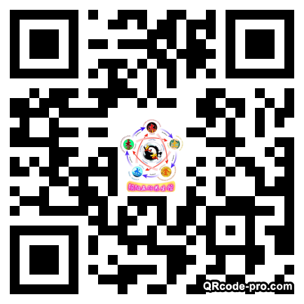 QR code with logo 1RjG0