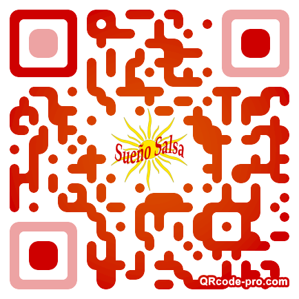 QR code with logo 1RjP0