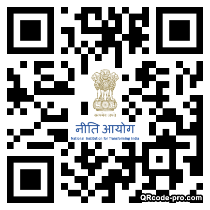 QR code with logo 1RkR0
