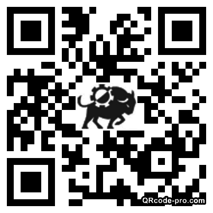 QR code with logo 1Rp20