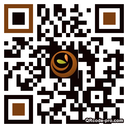 QR code with logo 1S040