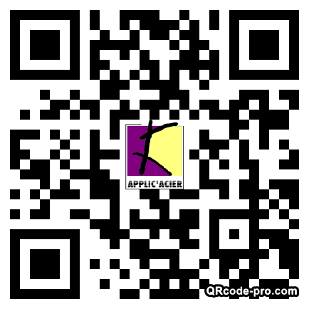 QR code with logo 1S260