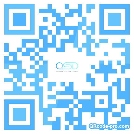 QR code with logo 1S3P0