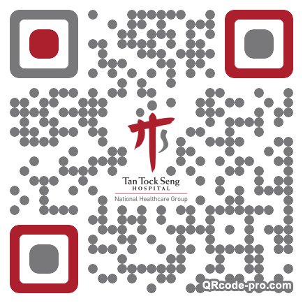 QR code with logo 1S3z0